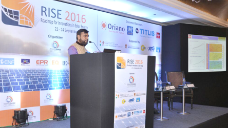 Solarism – Best Solar Park Award Rise – 2016, Mumbai