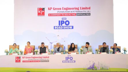 KP Green Engineering Ltd. kickstarted its path towards IPO with a stellar SME IPO Road Show at Le Meridian, Surat