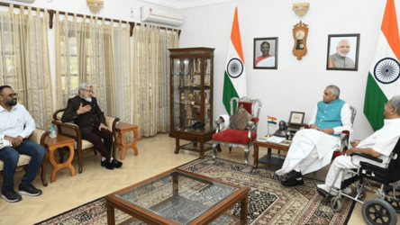 Dr. Faruk G. Patel honoured by Governor of Gujarat Shri. Acharya Devvratji