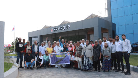 Old Age Group visits KP Group’s Solarism Solar Park