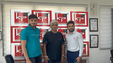 Affan Patel & Hassan Patel meet former Sri Lankan Cricket Arjuna Ranatunga