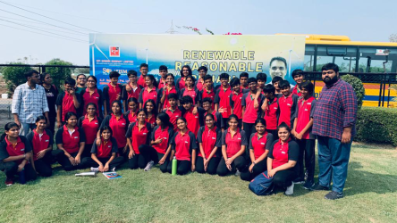 Fountainhead School’s students visits KP Group’s Solarism Solar Park