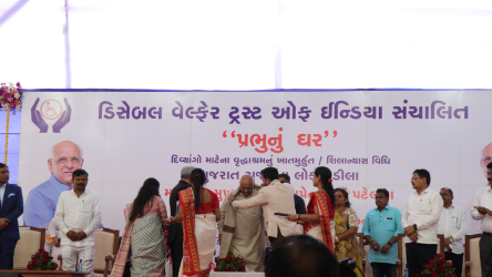 Dr. Faruk G. Patel and Gujarat CM Shri. Bhupendra Patel Lay Foundation Stone of Prabhu Nu Ghar