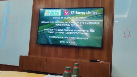 KP Energy Limited Signs agreement for 464+ MW order from NTPC REL