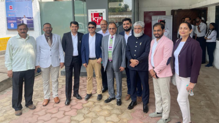 Welcomed Our guest, Mr. Eugene Mayne – Founder & Group CEO and Mr. Sanjeev Kumar Sinha – COO, Gas & Clean Energy of Tristar Group who visited KP Group’s Fabrication & Galvanization unit, Hybrid Park, Corporate Office and Head Office of KP Group.