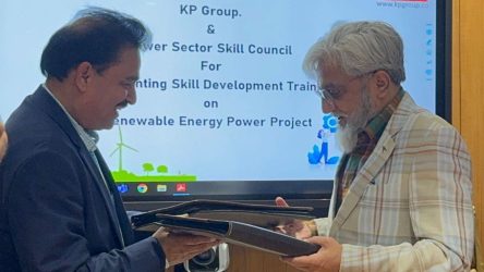 In a significant move towards skill development in wind power projects, the KP Group and Power Sector Skill Council (PSSC) have entered into a three-year MoU.