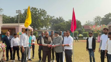 Dr. Faruk G. Patel participated in the Annual Sports Fest as chief guest at Kaushal Vidyabhavan, Surat.