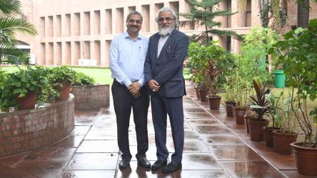 Dr. Faruk G. Patel, CMD of KP Group, gave a lecture at IIM Ahmedabad on ethics and values, highlighting their application in business and daily life. He also participated in a live Q&A session, answering students’ questions.