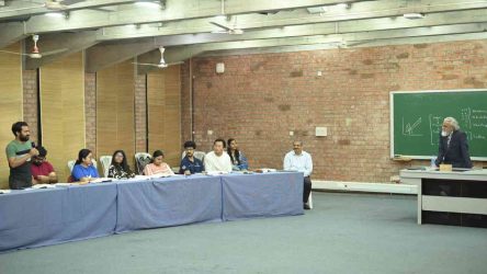 Dr. Faruk G. Patel, CMD of KP Group, gave a lecture at IIM Ahmedabad on ethics and values, highlighting their application in business and daily life. He also participated in a live Q&A session, answering students’ questions.