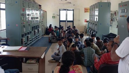 Gov Polytechnic Porbandar Students visited our Porbandar site For college project & Study purpose