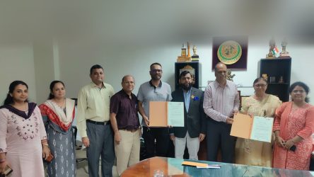 KP Human Development Foundation has a very important MOU with Sardar Vallabhbhai National Institute of Technology, Surat (SVNIT) under the “Unnat Bharat Abhiyan.”